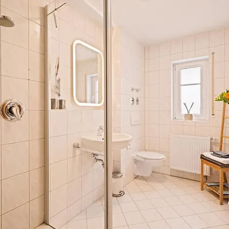 Ferien-apartment Auenwald - Mit Priv Strandzugang Lägenhet *