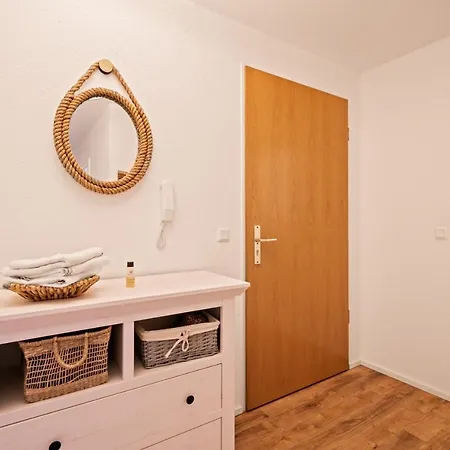 Ferien-apartment Auenwald - Mit Priv Strandzugang Lägenhet *