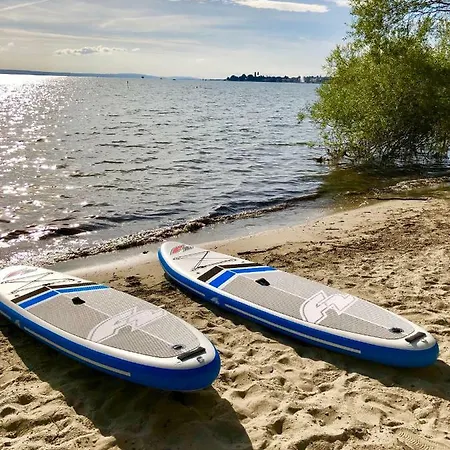 Ferien-apartment Auenwald - Mit Priv Strandzugang Lägenhet *
